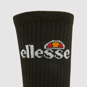 Arrom 3 PK Sports Socks Black