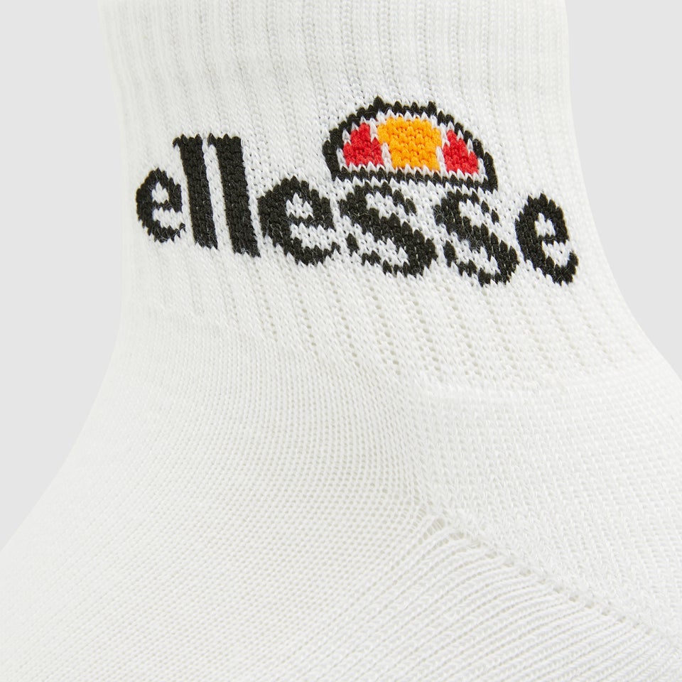 Arrom 3PK Sports Socks White