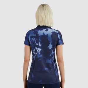 Ralles Poloshirt Marineblau Batik