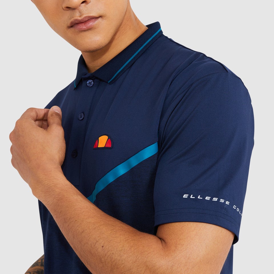 Sodano Polo Shirt Navy Teal