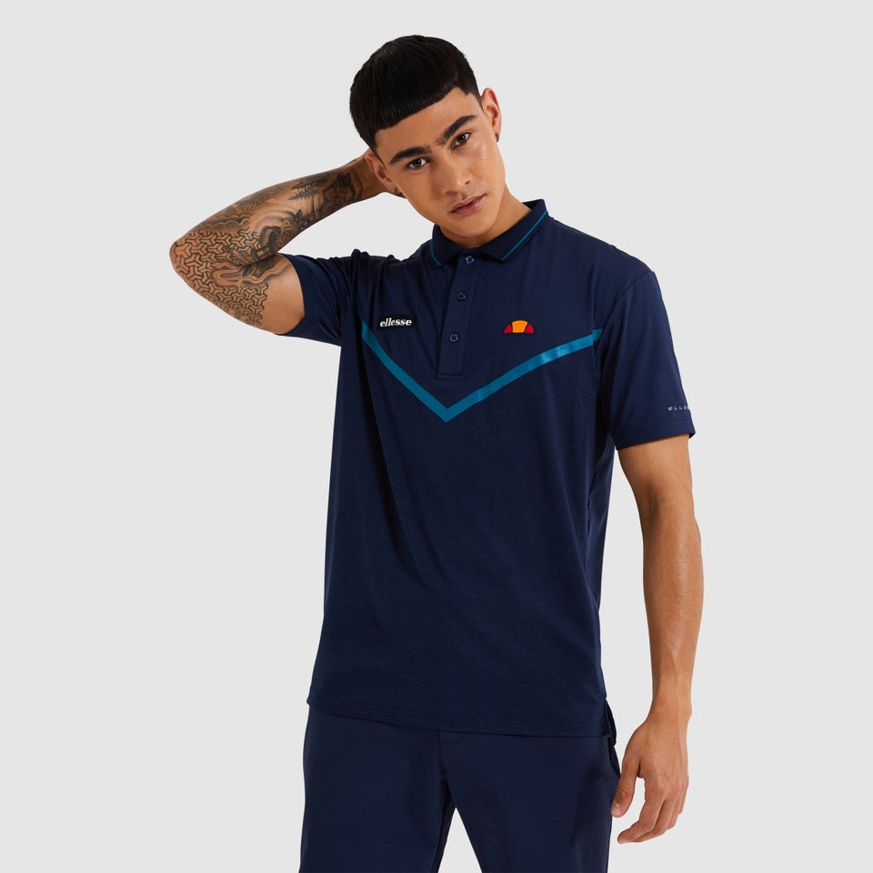 Sodano Polo Shirt Navy Teal