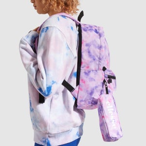 Rolby Backpack Pink Tie Dye