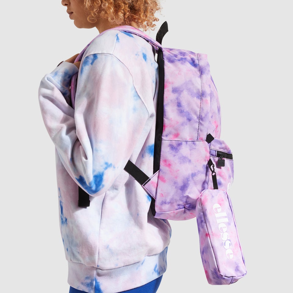 Rolby Backpack Pink Tie Dye