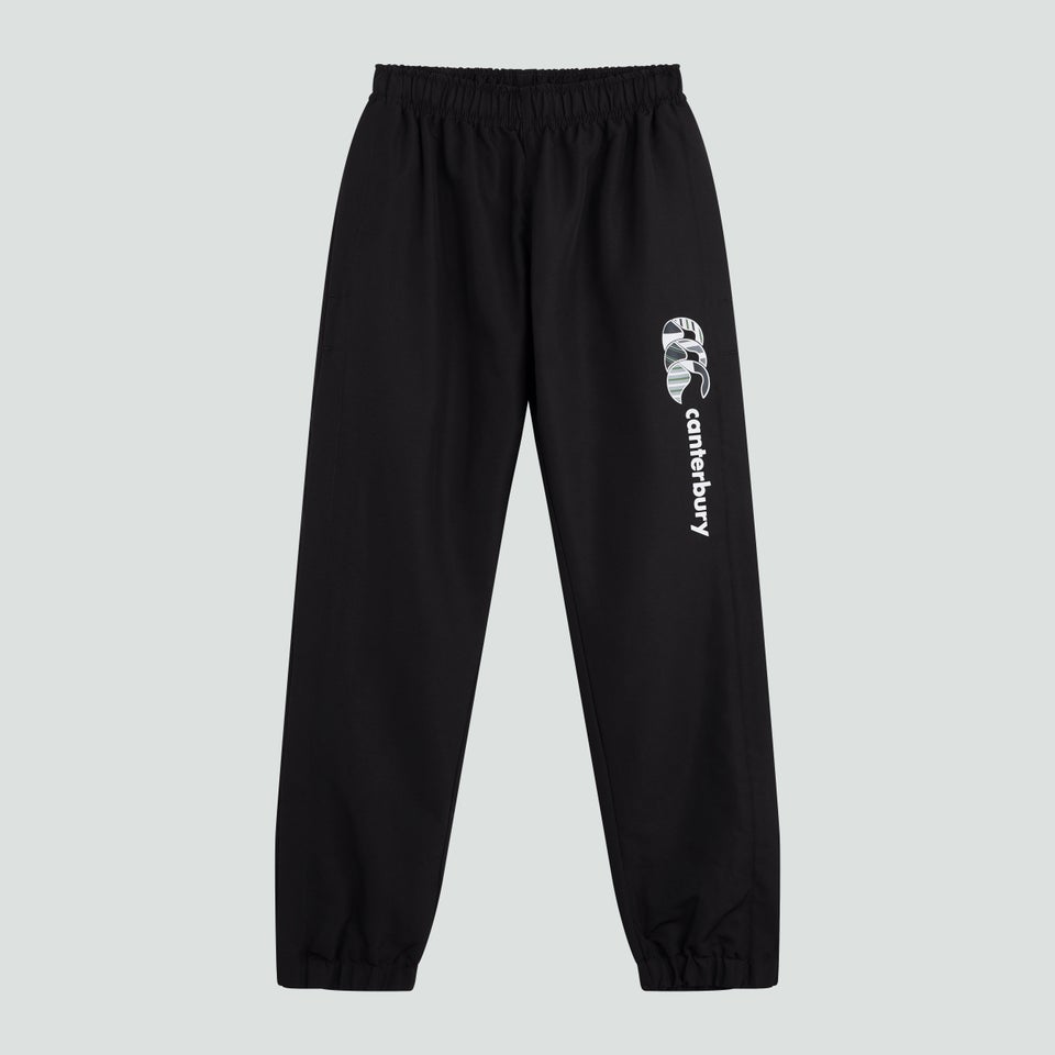 Mens Uglies Tapered Cuff Stadium Pants Black