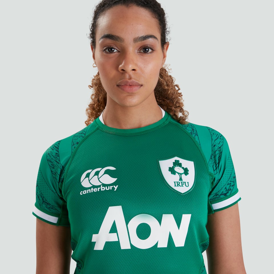 Womens Ireland Vapodri+ Home Test Jersey Green