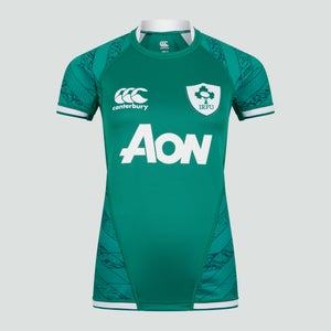 Womens Ireland Vapodri+ Home Test Jersey Green