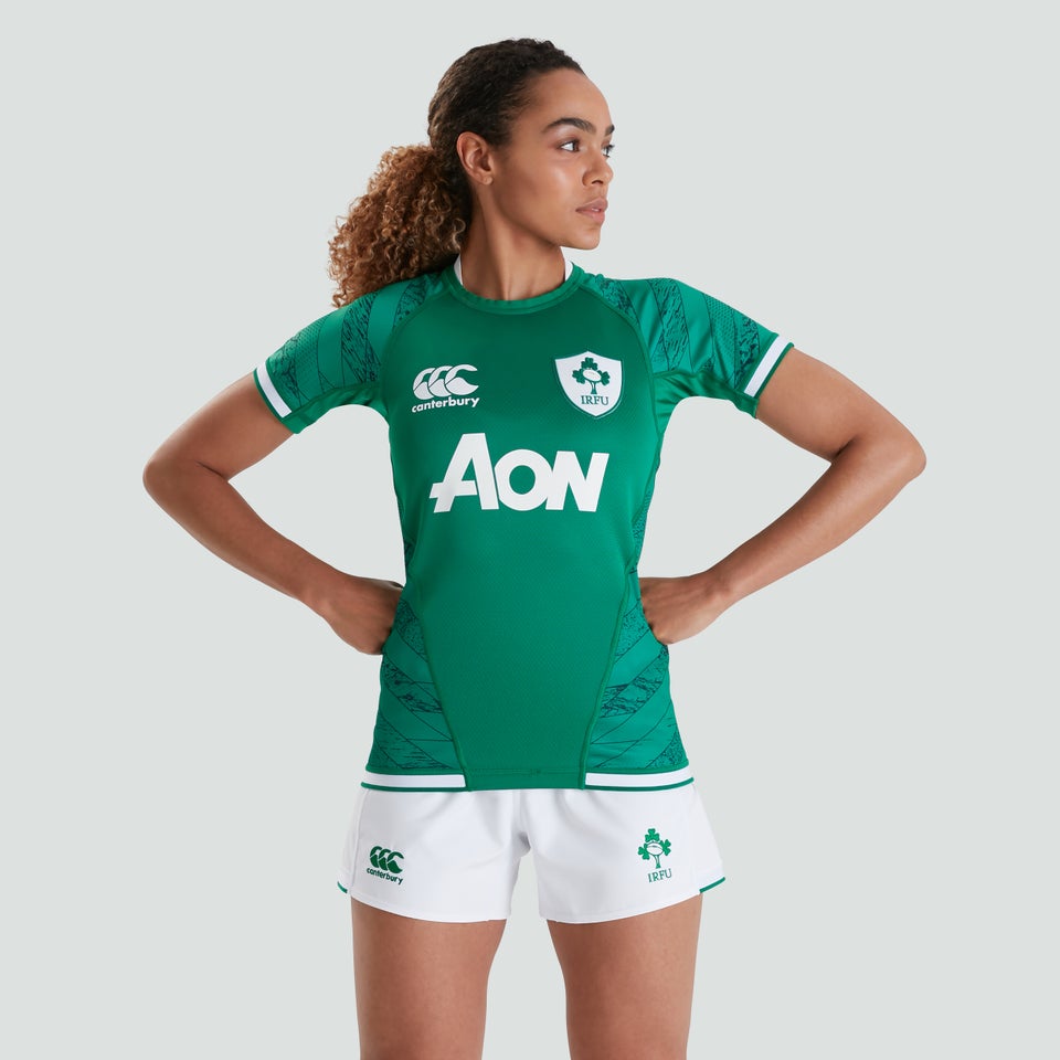Womens Ireland Vapodri+ Home Test Jersey Green
