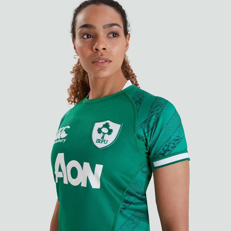 Womens Ireland Vapodri+ Home Test Jersey Green