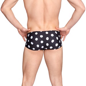 Men's Printed Splice Euro Brief Multi-color