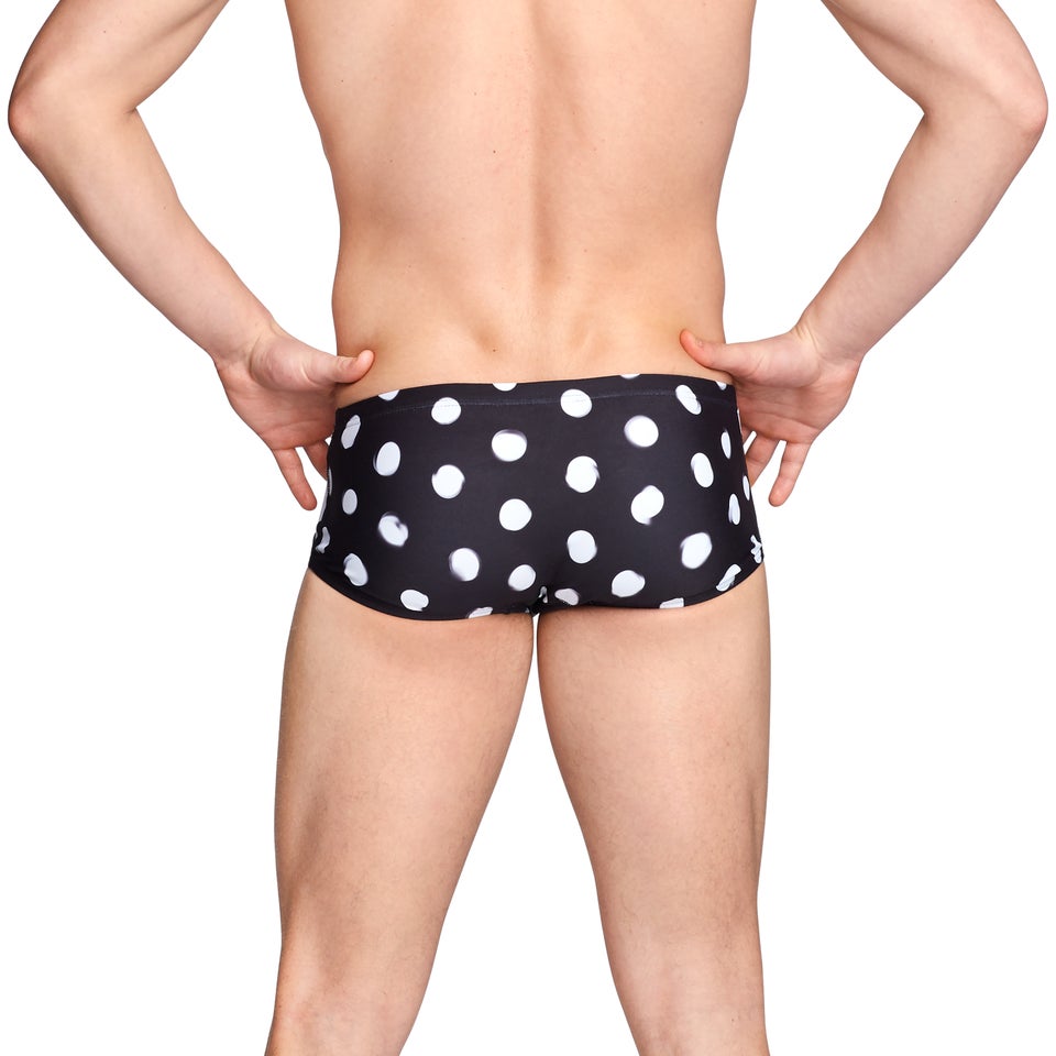 Men's Printed Splice Euro Brief Multi-color