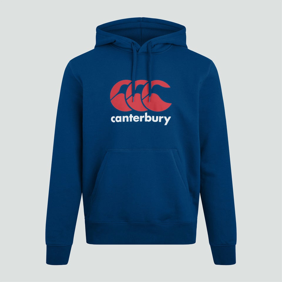 CANTERBURY LOGO HOODY AF BLUE