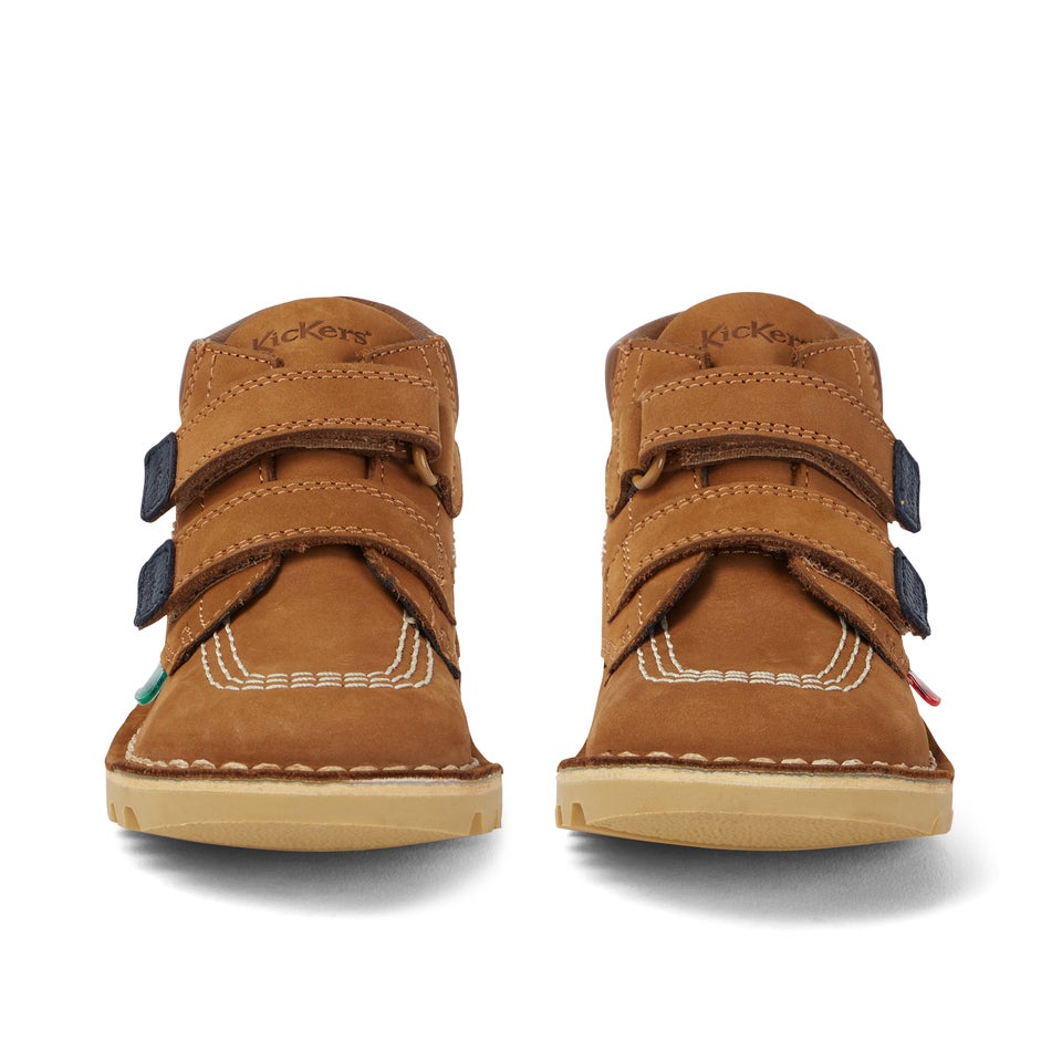 Infant Boys Kick Hi Roll Nubuck Camel