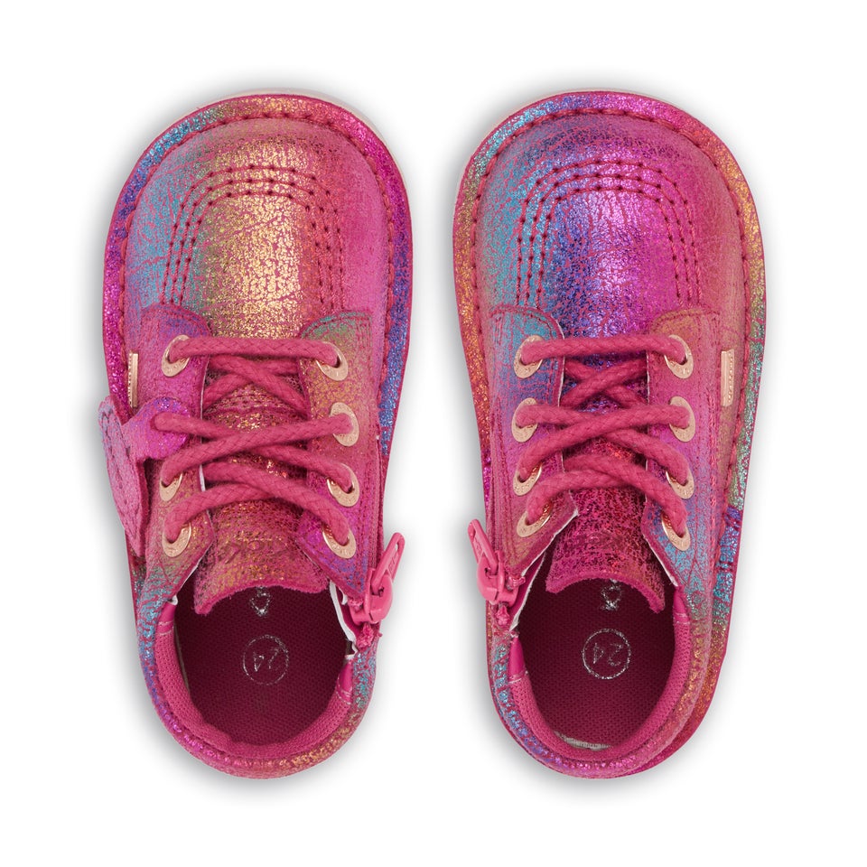 Infant Girls Kick Hi Suede Multi