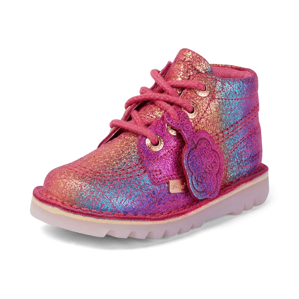 Infant Girls Kick Hi Suede Multi