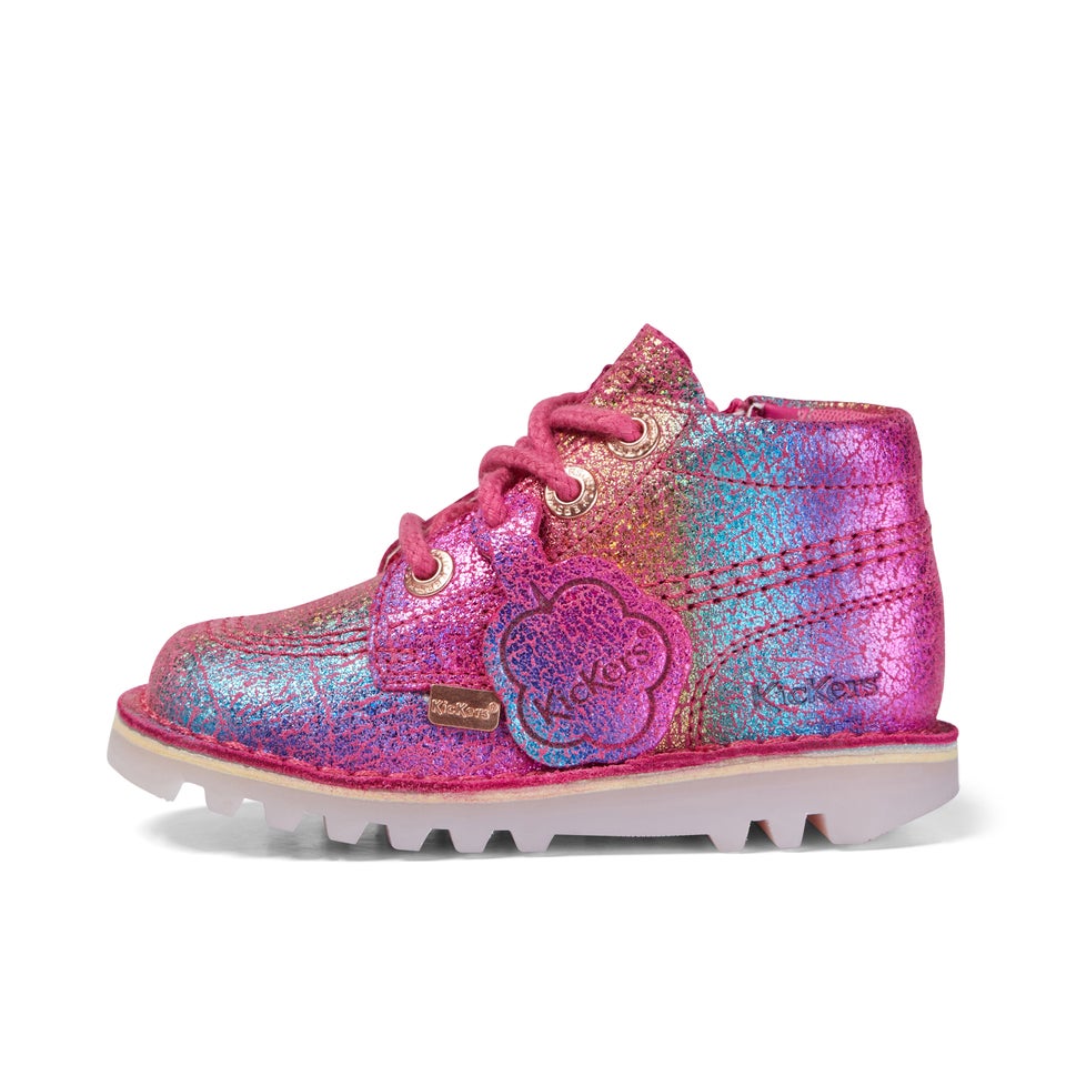 Infant Girls Kick Hi Suede Multi