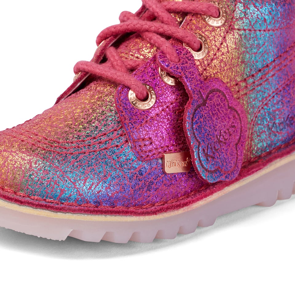 Infant Girls Kick Hi Suede Multi