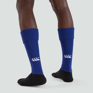 Playing Sockin Royal Blue