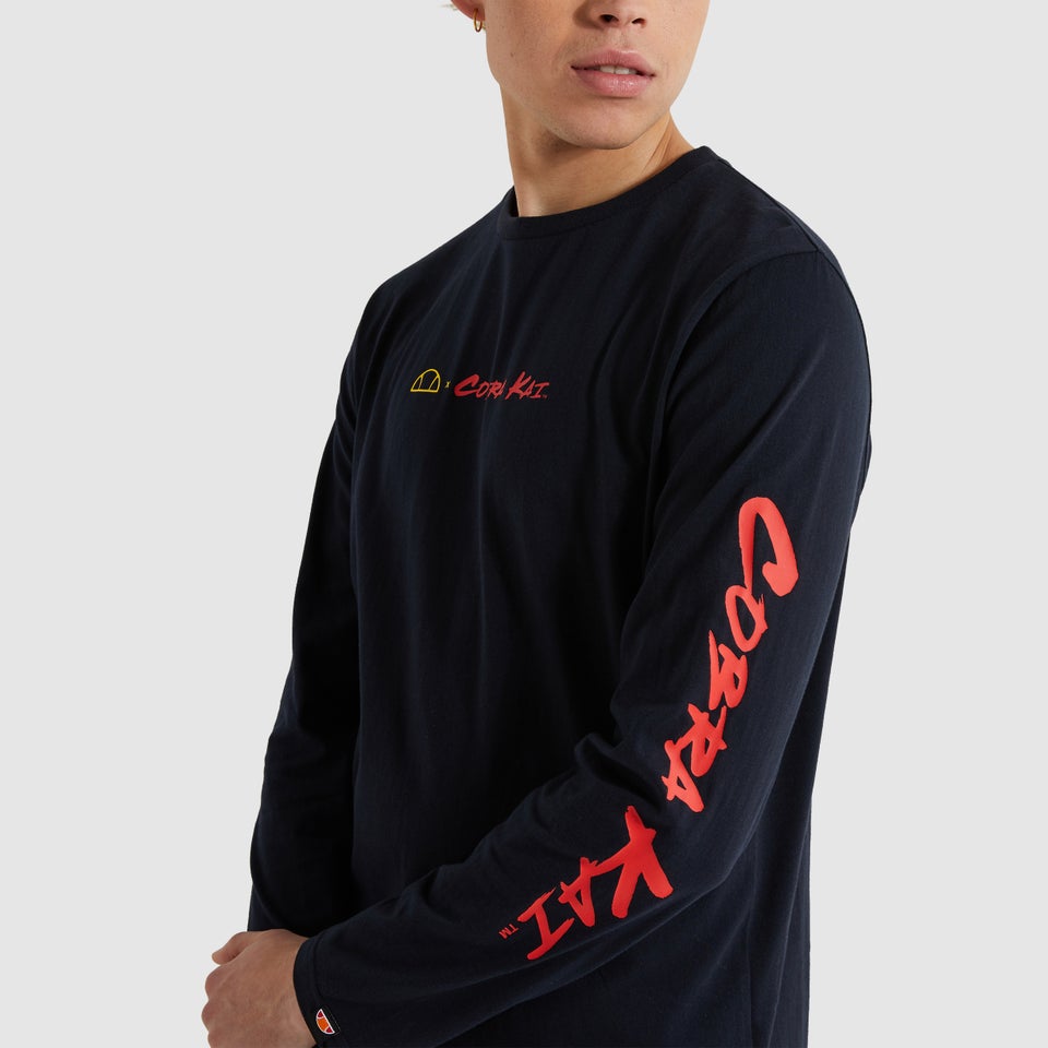 Schiuma Long Sleeve Tee Shirt Black