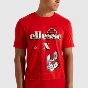 Men's ellesse x Misfits Cyber T-Shirt Red