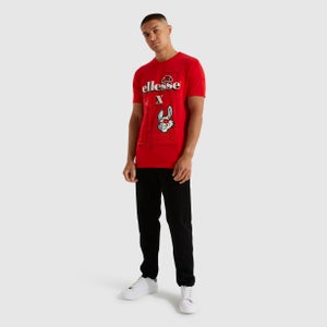 Men's ellesse x Misfits Cyber T-Shirt Red
