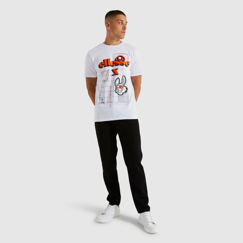 Men's ellesse x Misfits Cyber T-Shirt White