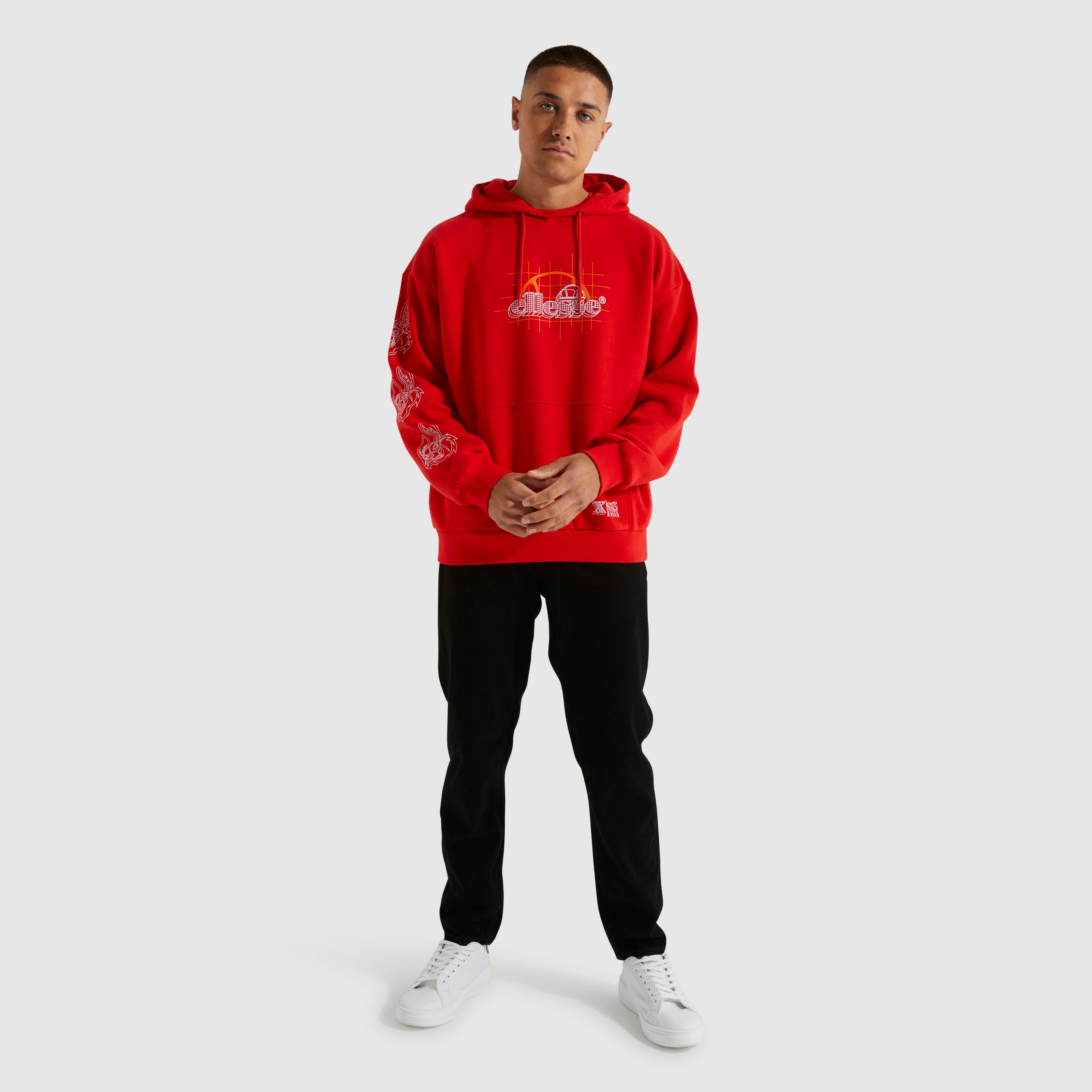 【美品】ellesse 赤 スキーウェア ニット帽付き Men's ellesse x Misfits Supersonic Hoody Red | ellesse UK
