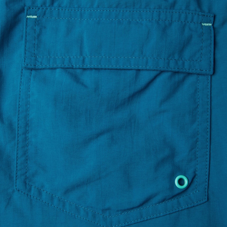 Men's Boom Logo 16" Swim Short Blue