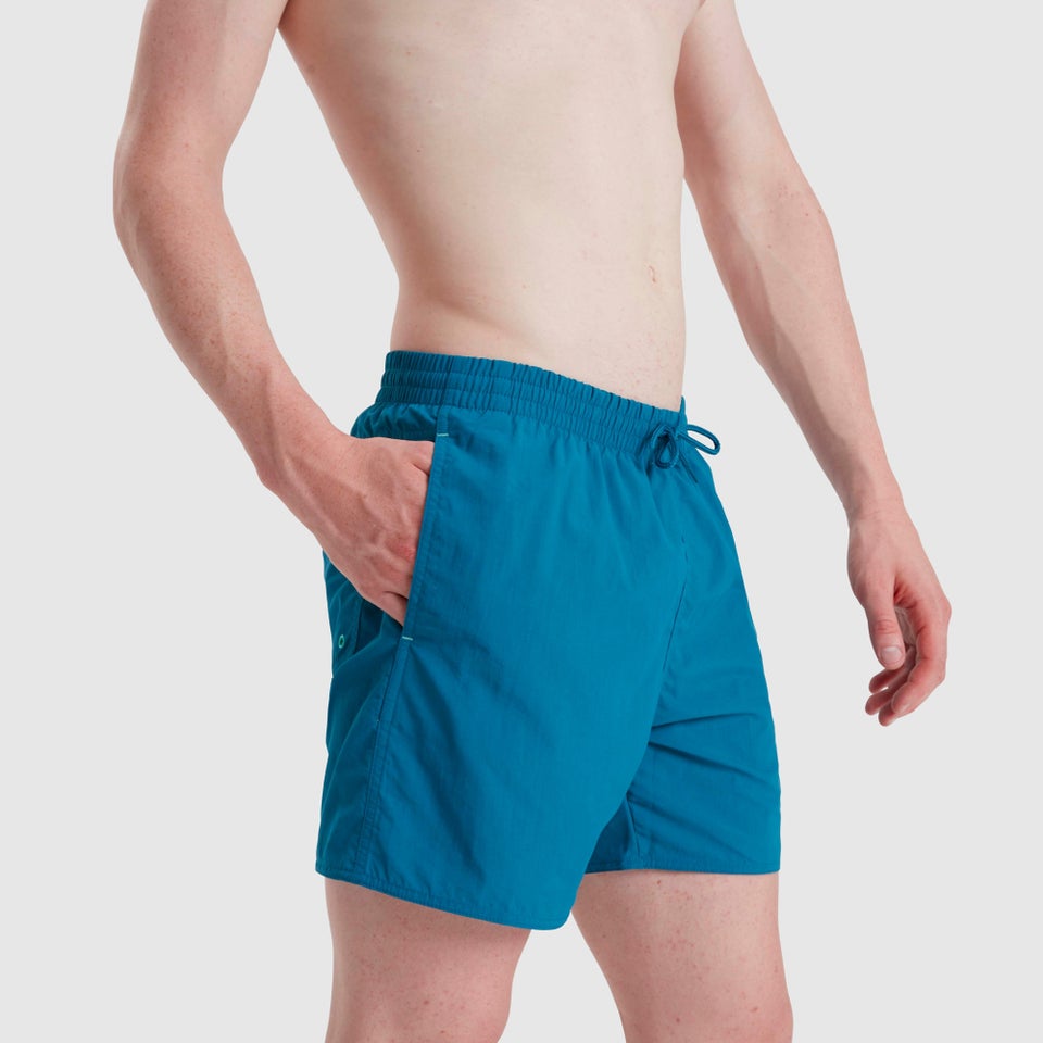 Men's Boom Logo 16" Swim Short Blue