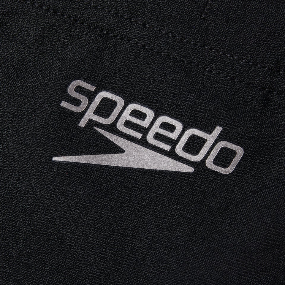 Jungen Placement 13 cm Badehose Schwarz/Orange