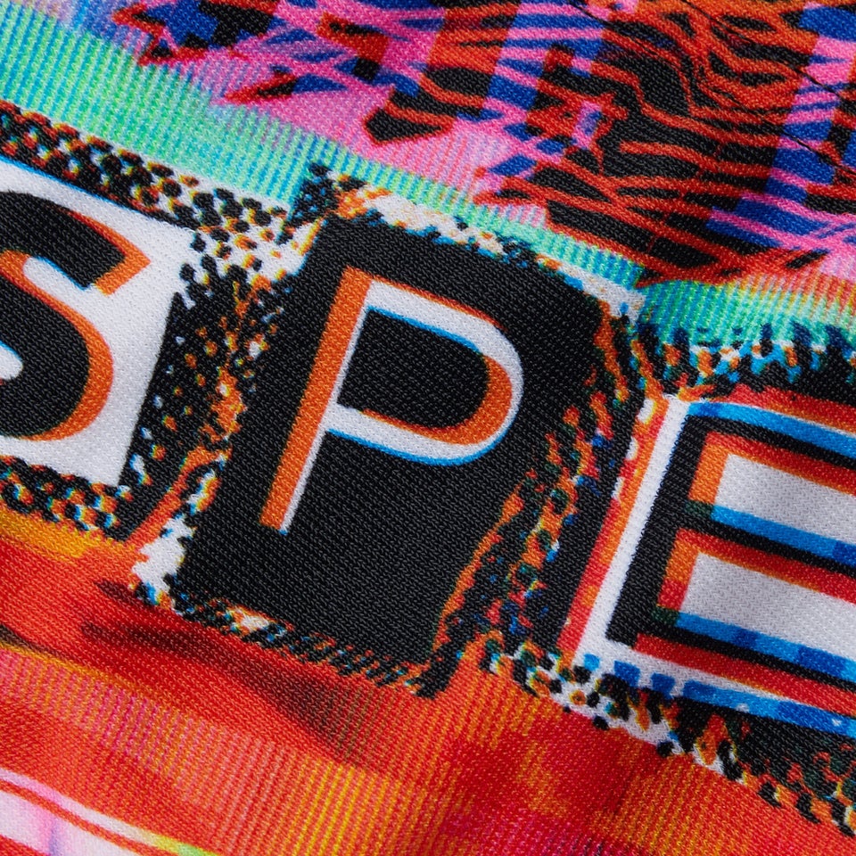 Jungen Placement 13 cm Badehose Schwarz/Orange