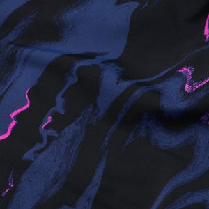 Women's Calypso Printed Swimsuit Black/Pink