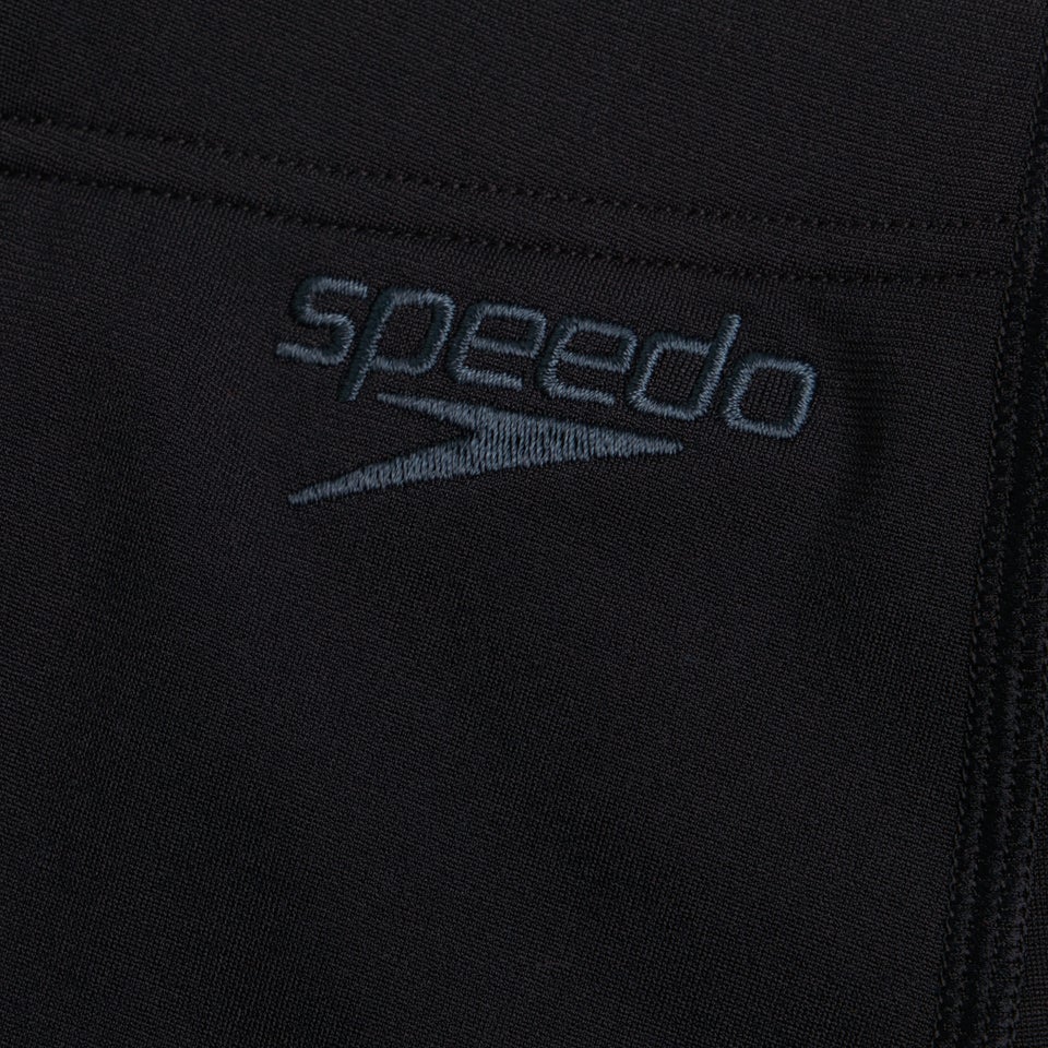 Slip de bain 17 cm Homme Eco Endurance coupe en V noir