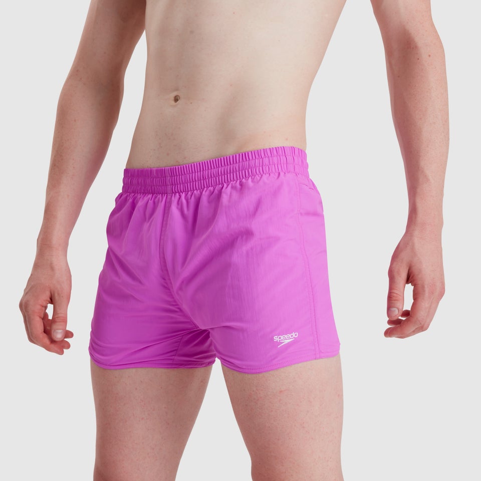 Men's Fitted Leisre 13" Swim Short Pink