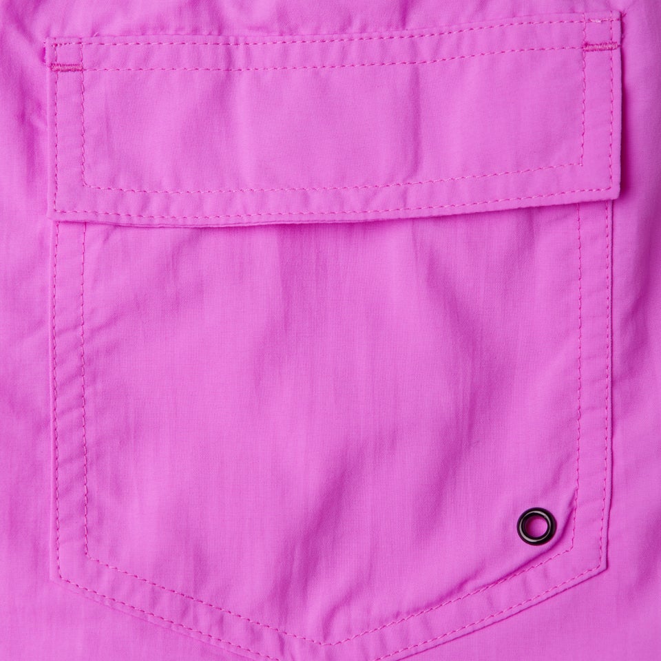 Men's Fitted Leisre 13" Swim Short Pink