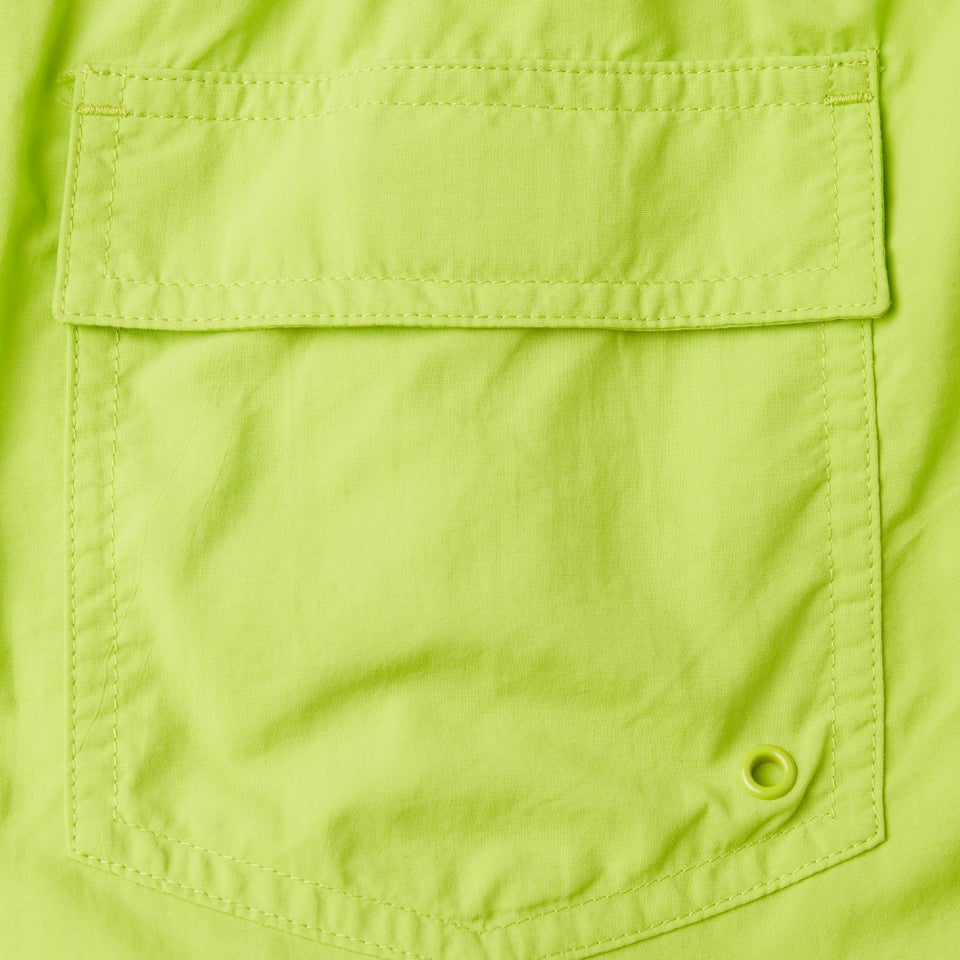 Men's Fitted Leisure 13" Swim Short Green