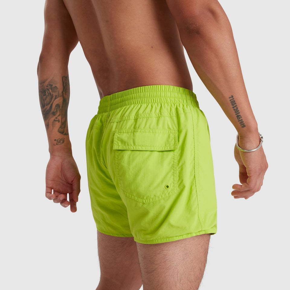 Men's Fitted Leisure 13" Swim Short Green