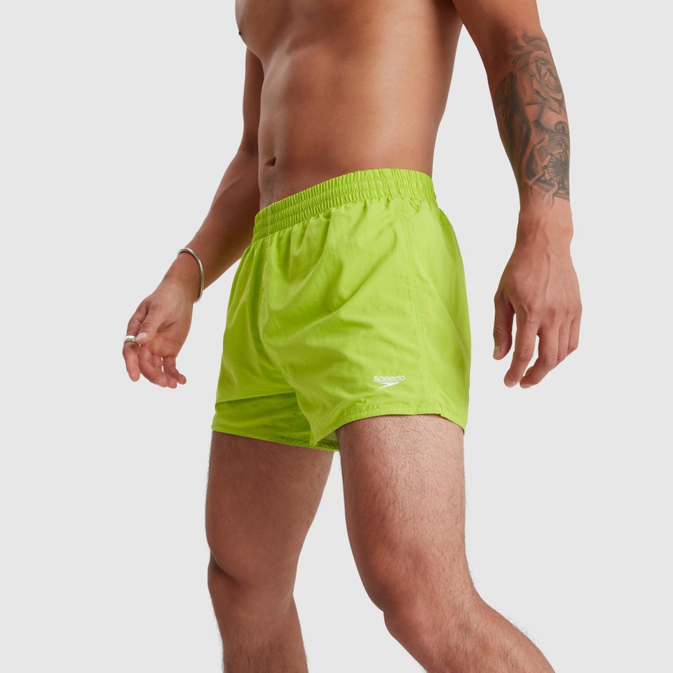 Men's Fitted Leisure 13" Swim Short Green