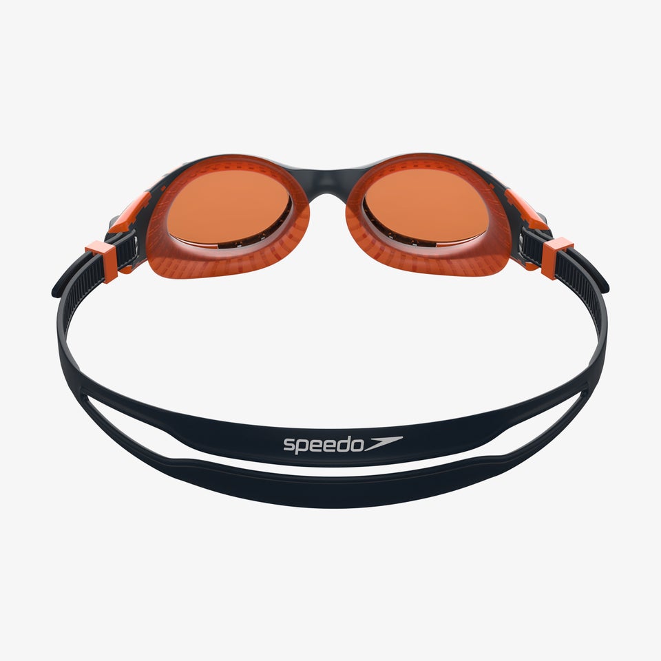 Lunettes de bain Adulte Futura Biofuse Flexiseal bleu marine/orange