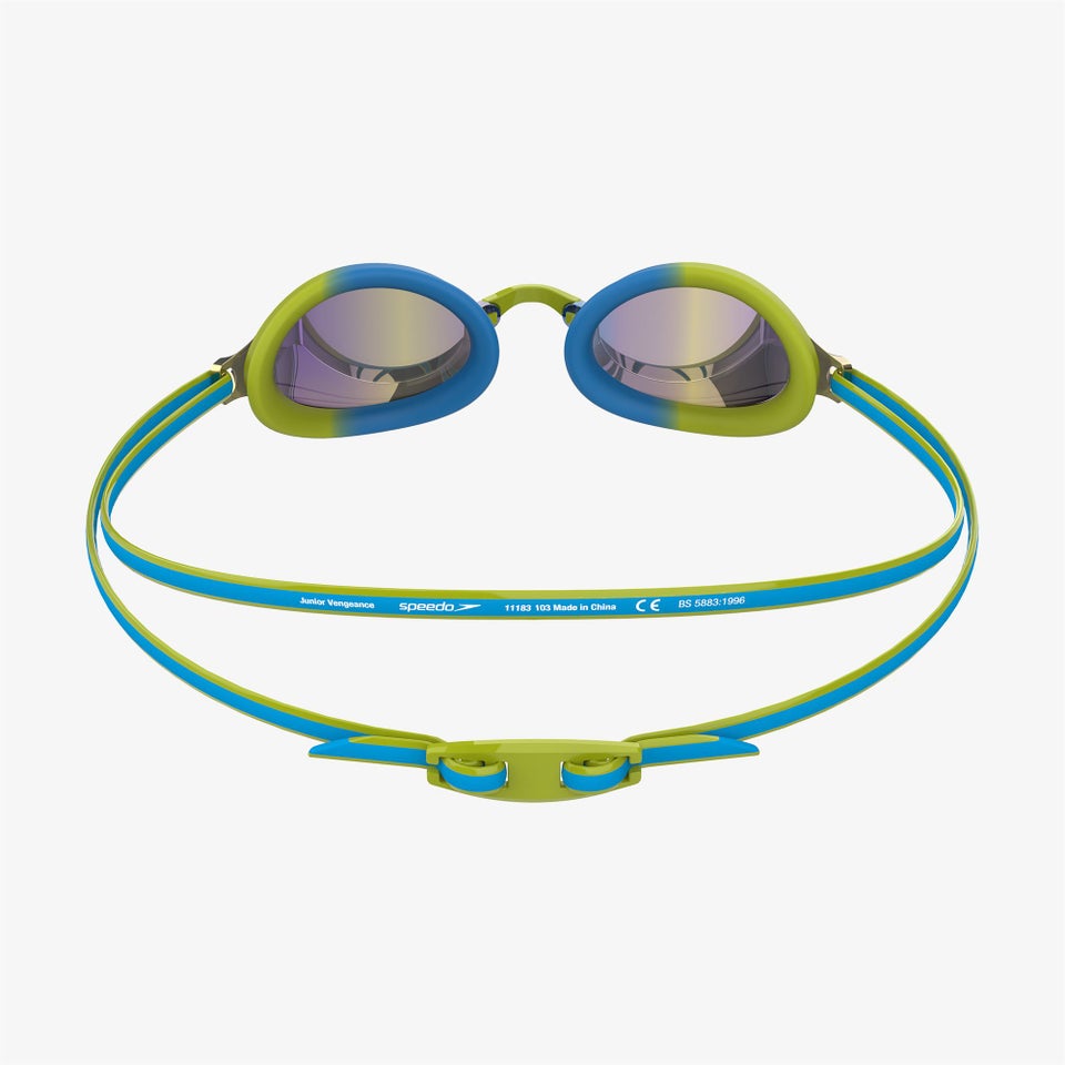 Junior Vengeance Mirror Goggles Green/Blue