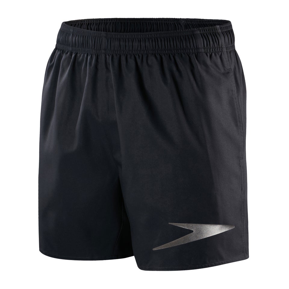 Men's Sport Logo 16" Watershort Black/Grey