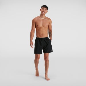 Men's Prime Leisure 16" Swimshort Black - XS