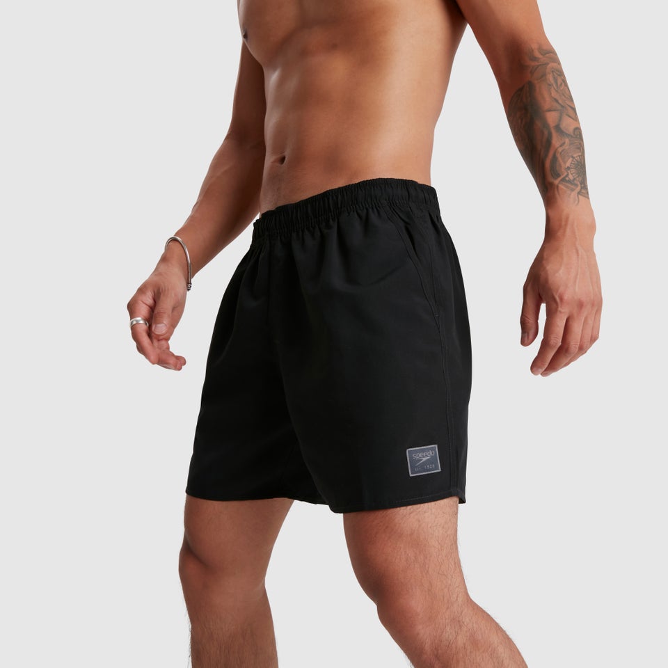 Men's Prime Leisure 16" Swimshort Black