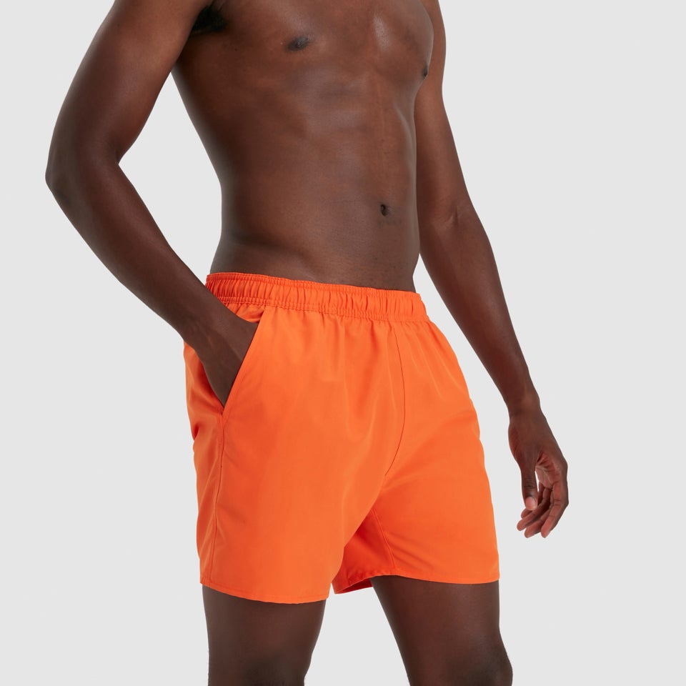 Men's Prime Leisure 16" Swim Short Orange
