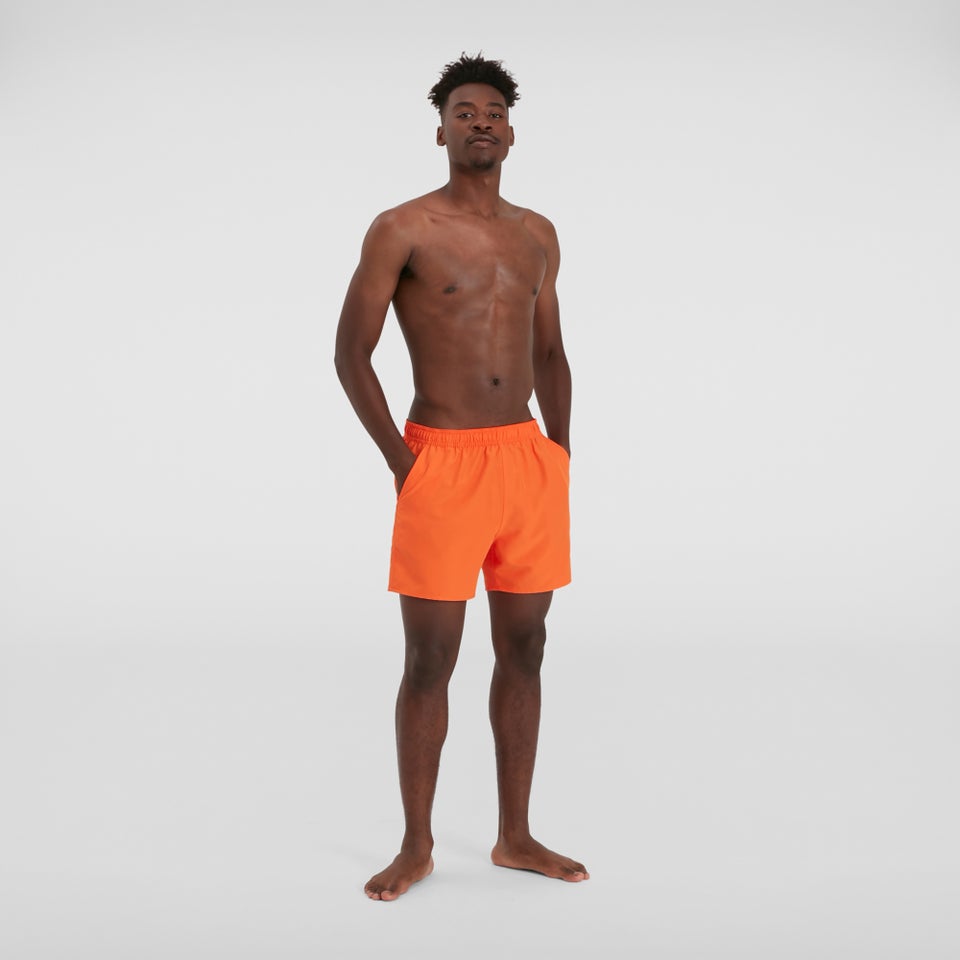 Men's Prime Leisure 16" Swim Short Orange