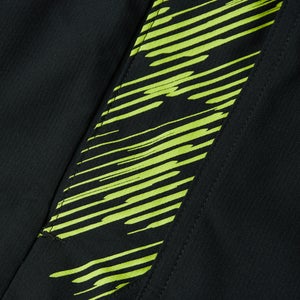 Short de bain Homme Sport Printed 40 cm noir/vert