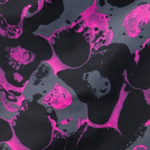 Damen Lexi Printed Badeanzug Schwarz/Pink