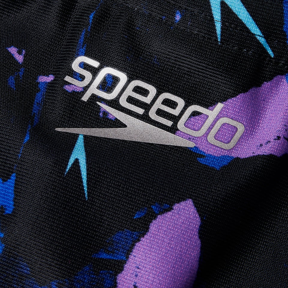 Men's Allover 2" Brief Black/Pink