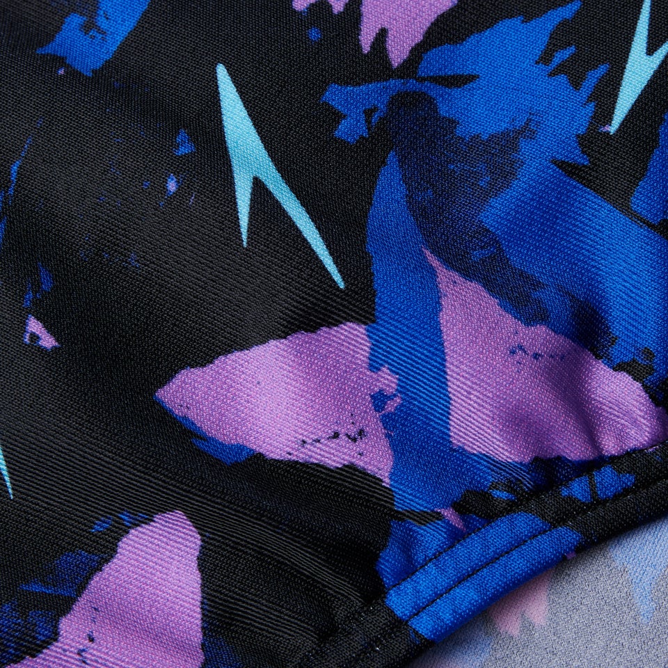 Men's Allover 2" Brief Black/Pink