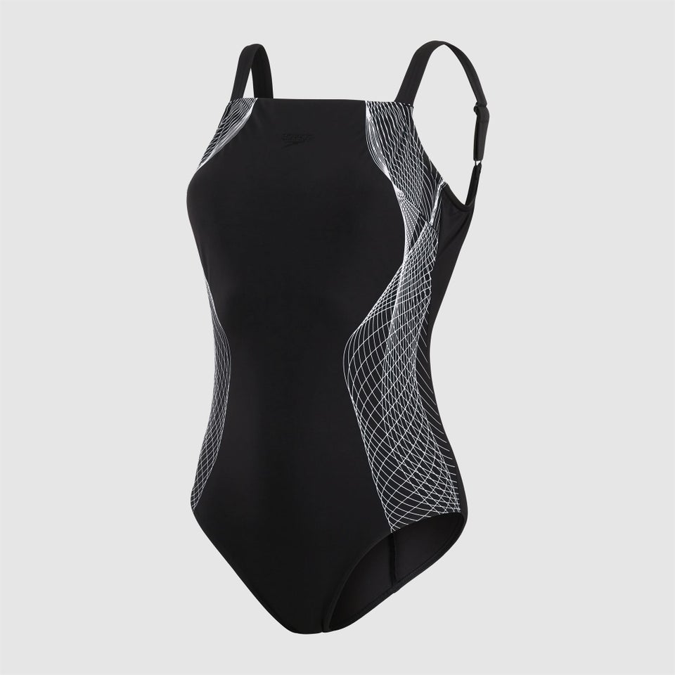 Maillot de bain Femme CrystalLux Imprimé noir/blanc