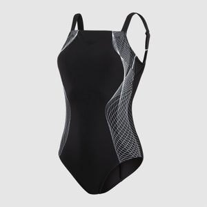 Maillot de bain Femme CrystalLux Imprimé noir/blanc